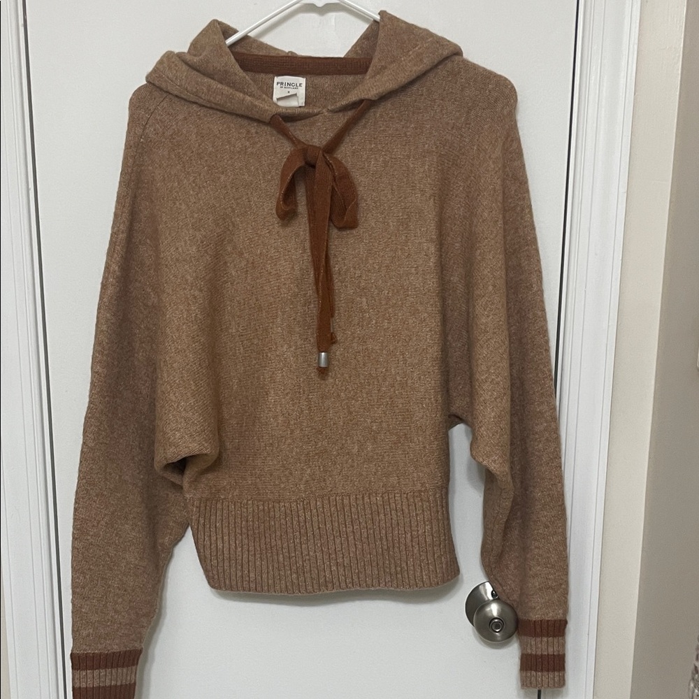 Pringle x H&M Tan Hooded Sweater